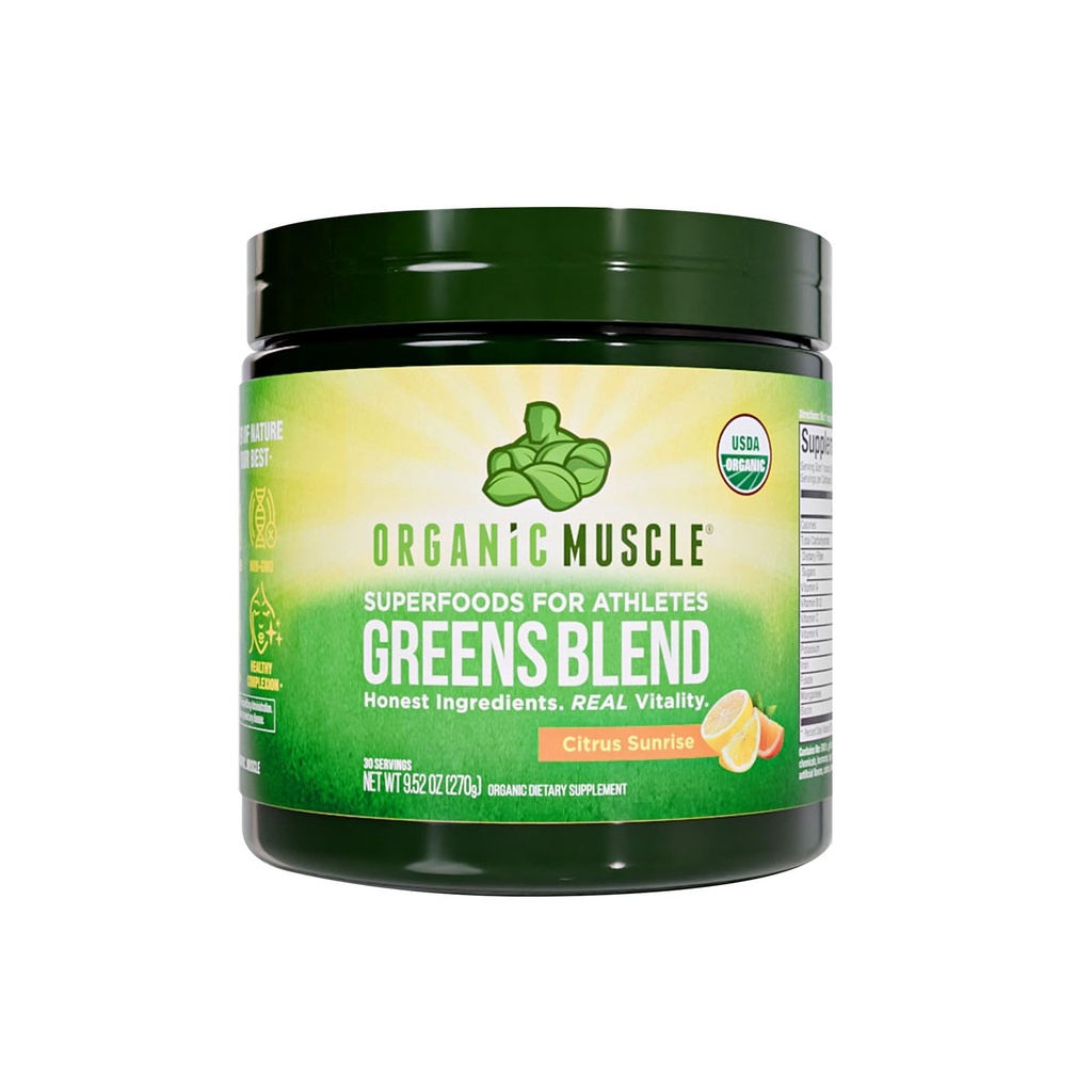Muşchi organice Super Verzi Pulbere Organic Superfood Pulbere cu Probiotice, Spirulina, Chlorella, şi Matcha