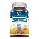 L-Arginină 1000 Mg 120 comprimate Supliment alimentar - Susţine sănătatea cardiovasculară - Susţine funcţiile sistemului imunitar - promovează circulaţia sângelui