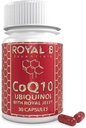 Ultra-Premium Co-Enzim Q10 cu Jelly Royal, Capsule Ubichinol CoQ10 pentru Heart Health and Immune Defense, All-Natural CoQ10 Suplimentul făcut de albine, 3000 mg, 30 Veggie Capsule