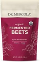 Dr. Mercola Organic Fermented Beet Powder - Root Root Powder pentru a sprijini Circulația, Focus & Energy - Non-GMO, Soy-Free & Gluten-Free - 30 Servings