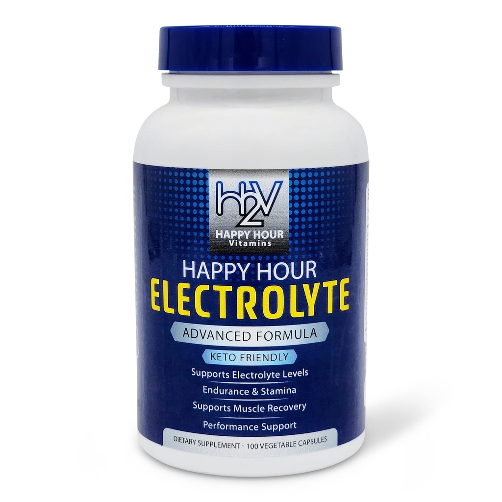 Electrolite Pill- 100 pastile- Deshidratare, crampe musculare, Performance, Keto & Rapid Recovery. Capsule vegetariene w/Magnesium, Potasiu, Supliment de hidratare de sodiu şi calciu