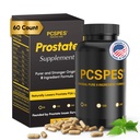 Suplimente de sănătate prostată pentru bărbați - Nivele de PSA mai mici Natural cu Saw Palmetto & 7 Herbs pure - Suplimente de control pentru vezica urinară & Reduceți urină pe timp de noapte 60 Conte