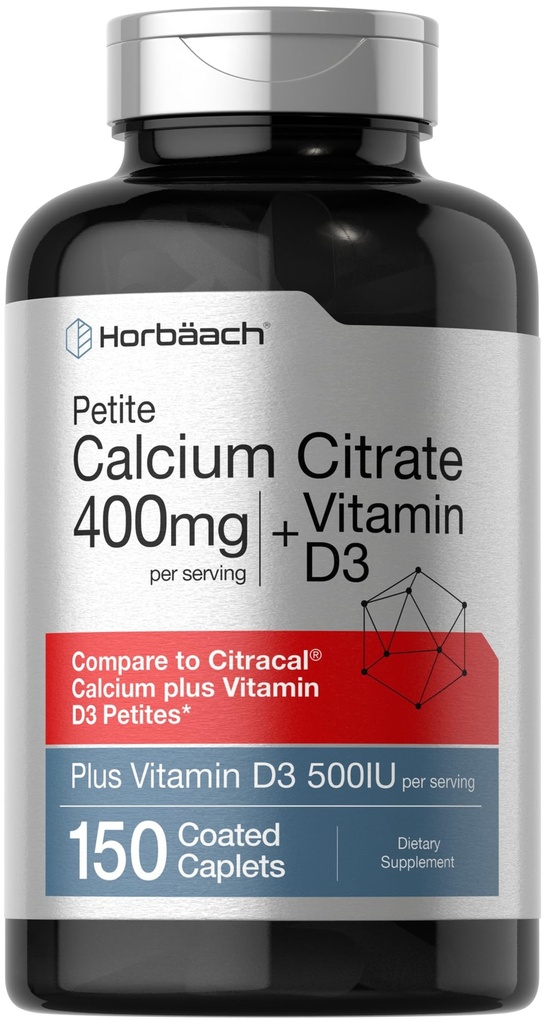 Horbäach Citrat de calciu cu vitamina D3 