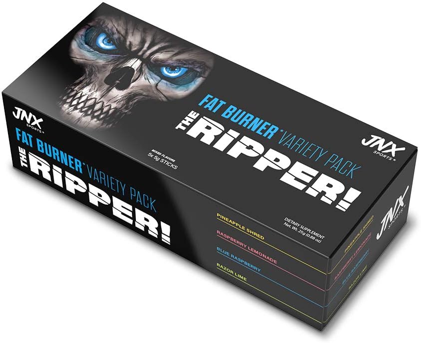 JNX SPORTS Spintecătorul! Arzător de grăsime - pachet de Variety eșantion 5 x 8g Sticks 