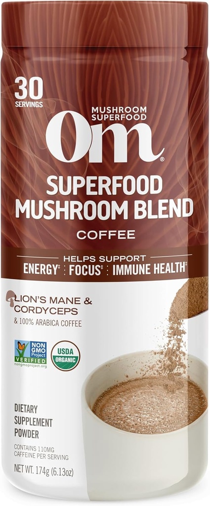 OM MUSHROOM SUPERFOOD Cafea Blend 