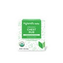 Hyland's Baby Organic Chest Rub, Soothe and Confort, with Organic Lavender, Peppermint, and Chamomile Flower Oil, Safe and Gentle, Dermatolog testat, 1.76 Oz, Infant