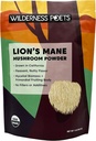 Wilderness Poets, organic Lions Mane Mushroom Powder - California crescut - Mărime vrac (16 Ounce - 1 Lire)