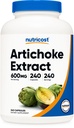 Nutricost Extract de Anghinare 600mg, 240 capsule vegetariene - Gluten gratuit, non-GMO