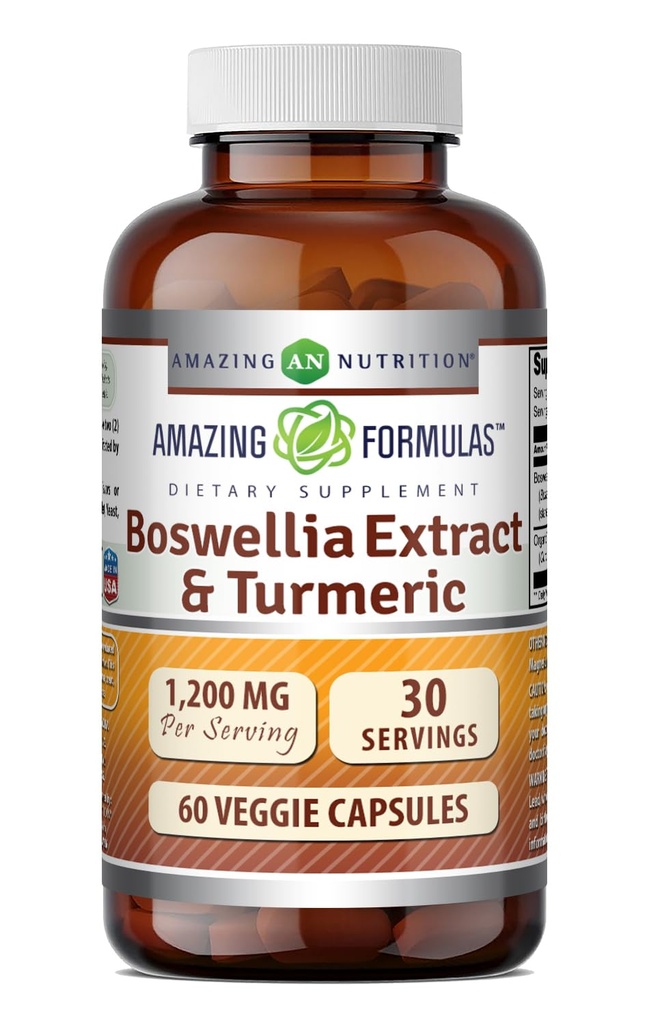Formulare uimitoare Extract Boswellia & Supliment Turmeric 