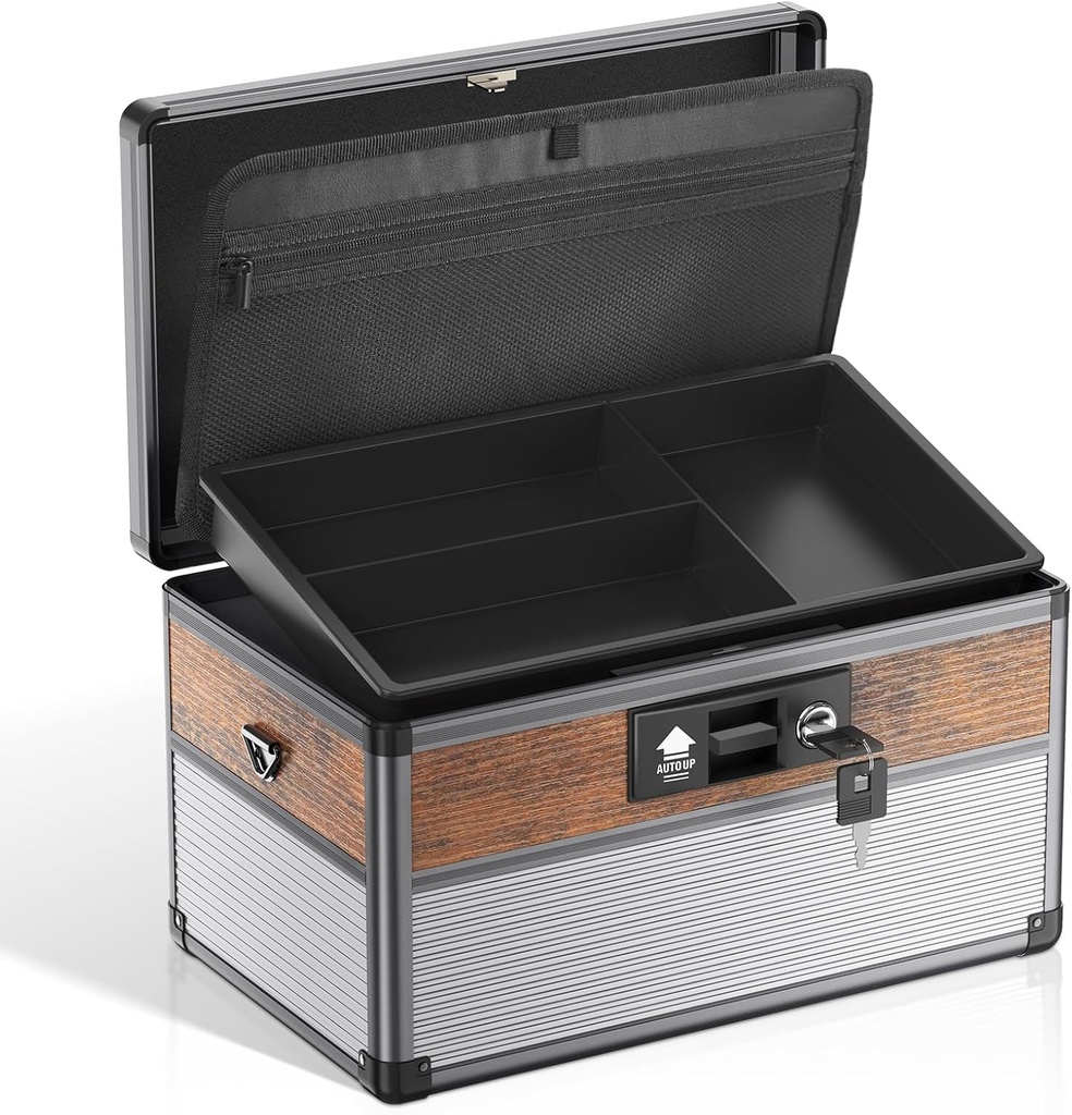 Glosen Medicine Lock Box, cutie de medicamente de blocare de blocare, Security Lock Boxes