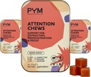 PYM Atentie Chews Suport pentru Procrastinare, Focus & Productivitate, 60 Conte 