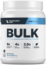 Labs Transparent Bulk Pre Workout pulbere - îndulcit natural avansat Formula de pregătire prealabilă pentru construirea musculare și puterea - 30 Serviri, zmeură albastră