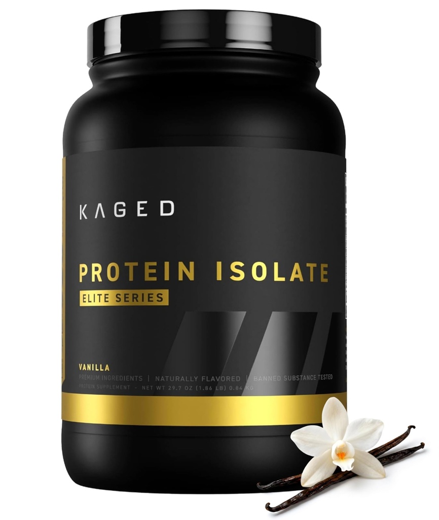 Kaged Whey Protein Izolate Elite Powder 