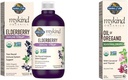 Gradina de viata Organics Plant-Based Elderberry Immune Syrup 6.59 fl oz & Organics Ulei de Oregano Picături sezoniere 1fl oz (30 ml) Lichid