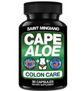 Capsulele Cape Aloe Vera - Colon Cleanse, Detox & Flush - 90 capsule. Constipaţie blândă Relief and Bowel Movement Acţionând ca Natural Herbal Laxative - Mişcarea Bowel Digestive Health