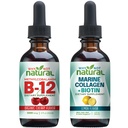 De ce nu naturale organice B12 picături și Colagen marin lichid cu Biotin