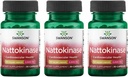 Swanson Nattokinază 2000 Unităţi fibrinolitice 100 Milligrams 30 Capsule Ezyme (3 ambalaje)