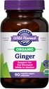 Oregon's Wild Harvest, Certified Organic Ginger Capsules for Stomac Support, Non-GMO, 1000 MGS, 90 Count