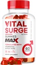 Vital Surge - Vital Surge for Men Gummies, Vital Vita Surge Maximal Form 1050 MG, VitalSurge Supplement Supplement Supplement Gummy Advanced Formula, Premium Vitamin Gomitas (60 Gummies)