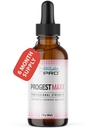 Progest MAXX Progesteron ulei, Progesteron natural bioidentic pentru femei, Hot Flashes & Menopause suport, 2oz sticla - 6 luni de aprovizionare