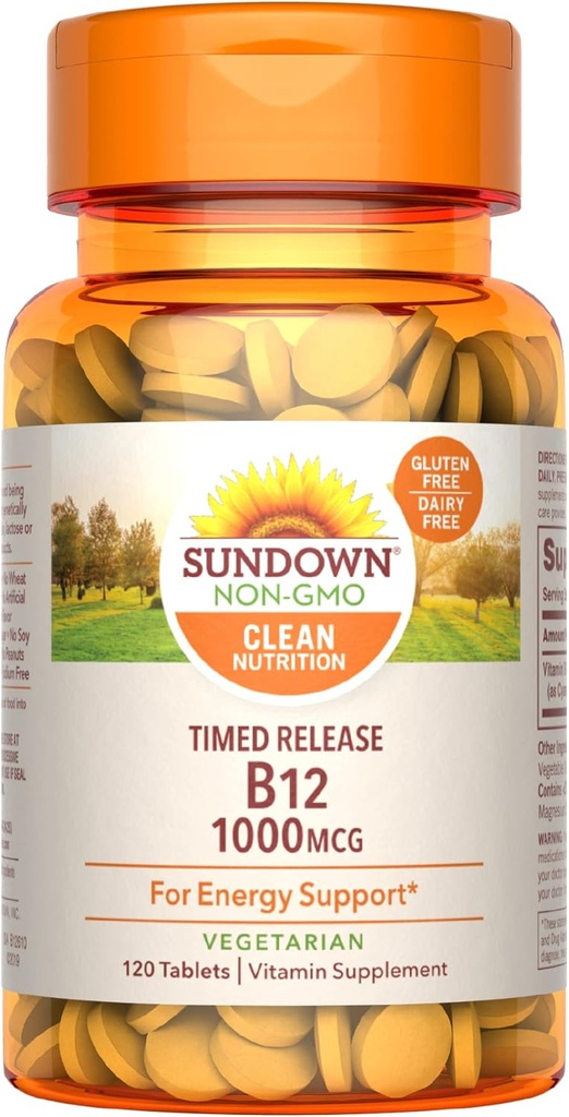 Sundown Vitamina B12, 120 comprimate
