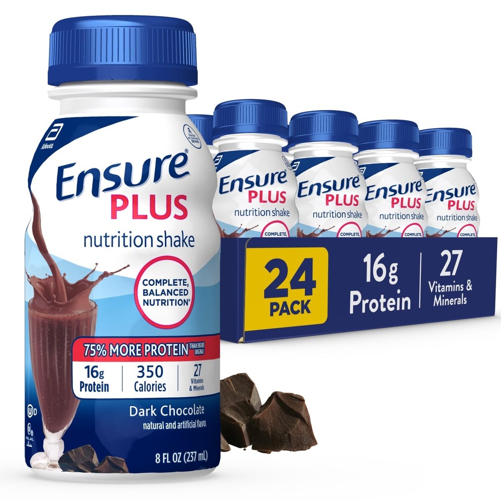 Asigurați-vă că Plus Ciocolată neagră Nutriție Shake 