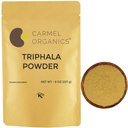 CARMEL ORGANICS Triphala Powder (8 Ounces) for Digestive Support 