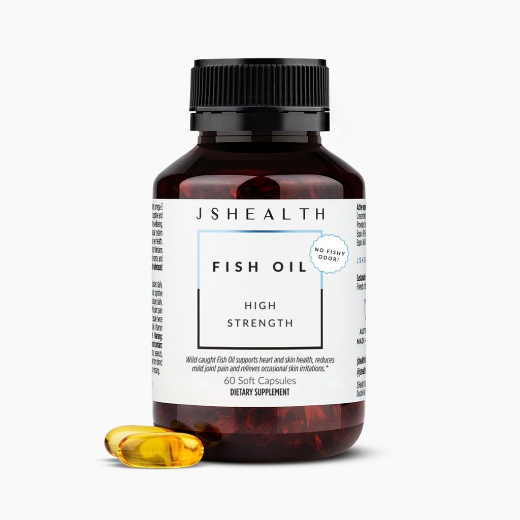 JSHealth Putere mare Omega-3 Ulei de pește 
