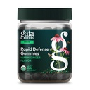 Gaia Herbs Organic Immune Rapid Defense Gummies - Sprijină Imunitatea - cu Propolis, Ginger, și Echinacea - 60 Vegan Gummies (30-Day Supply)