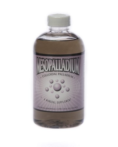 MesoPalladium TM 10 ppm Palladiu coloidal 250 ml/8.45 Oz