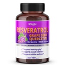 Resveratrol cu semințe de struguri + Quercetin Berberine + lapte Thistle puternic anti-Aging - Statele Unite ale Americii Made & Testat (150 de zile de aprovizionare (Pachetul de 1)