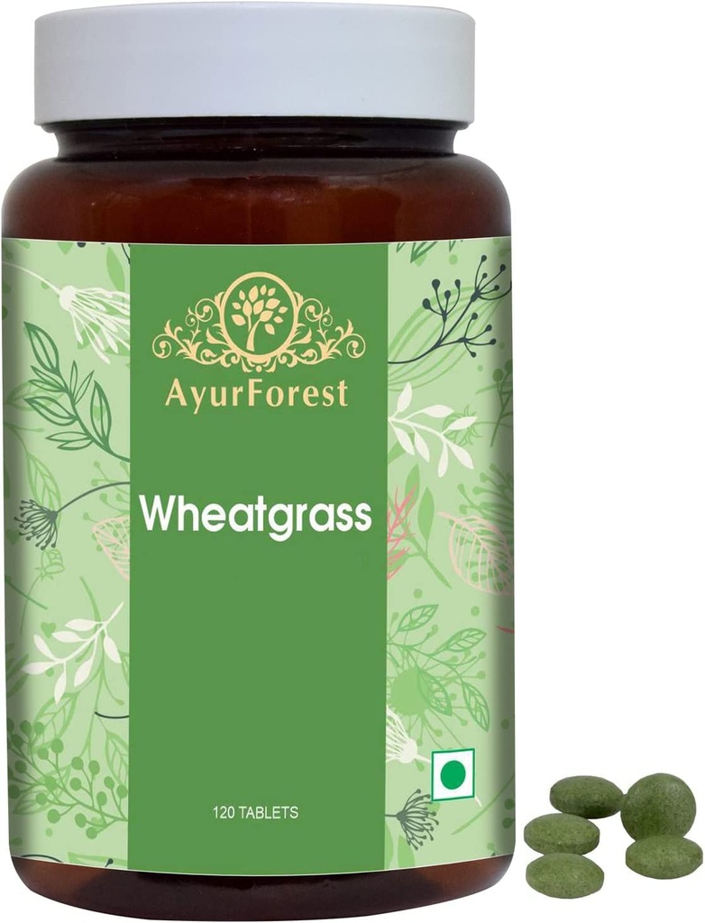 Wheatgrass Tablets Suplimente Herbal 120 Conte 500 mg