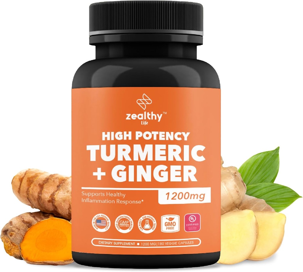 Turmeric + Ginger capsule 1200mg 