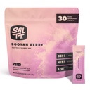 SALTT Electrolits pulbere amestec de băuturi aromate - Booyah Berry - 30 Pachete de hidratare - Magneziu, Potasiu, Sodium, Minerale Trace - Zero Zahăr & Gluten Free - Essentials călătorie