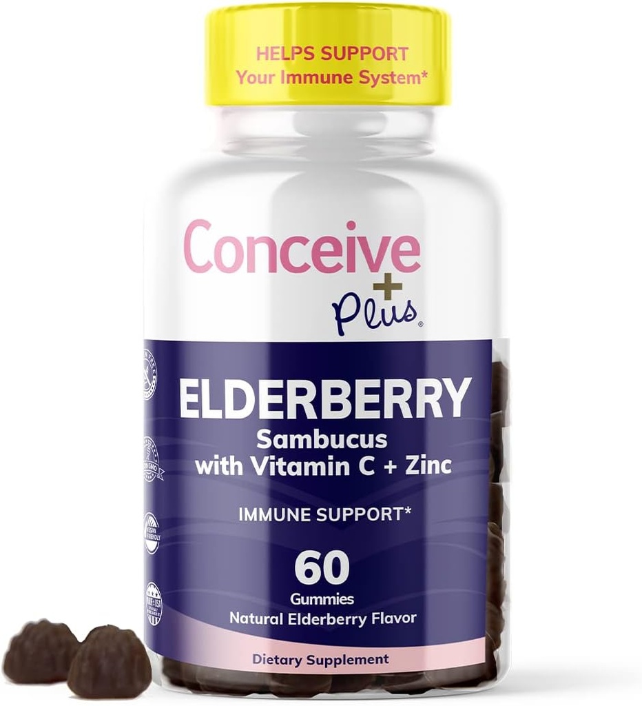 CONCEIVE PLUS Gumies Elderberry 
