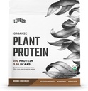 Nivele Proteina vegetala organica, 20G de proteine, fara artificiala, ciocolata dubla, 2LB