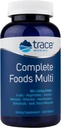 Trace Minerale Produse alimentare complete Multi - Daily Multivitamine Supliment cu alimente integrale, Minerale & Vitamine - Suporturi Body Mineral Health with Ionic Trace Minerale - 240 tablete