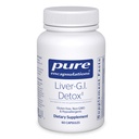 Pure Encapsulations Liver-G.I. Detox - Liver Cleanser & GI Detox* - with Alpha Lipoic Acid & Curcumin Extract - Gluten Free & Non-GMO - 60 Capsule