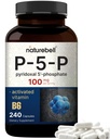 NatureBell P5P Vitamina B6 100mg per servire, 240 capsule 