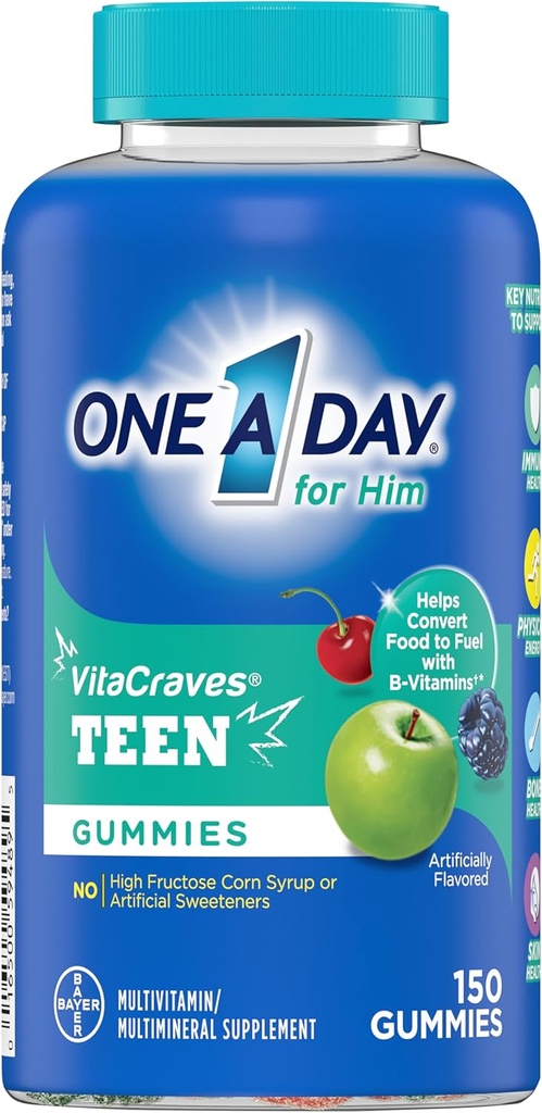 One A Day Teen Boy 150ct (Packing May Vary)