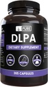 Ingrediente originale pure DL-Fenilalanină DLPA (365 capsule) No Magneziu sau Rice Fillers, întotdeauna pură, Lab verificat