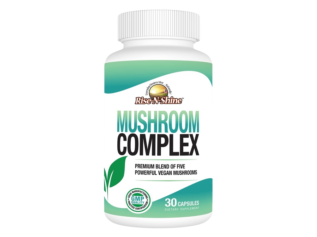 Rise-N-Shine Complexe Supliment pentru Clarity & Focus - Suport Immune w/Lion