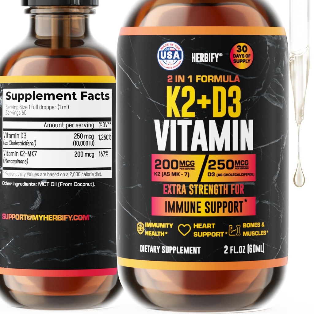 Vitamina D3 K2 picături 