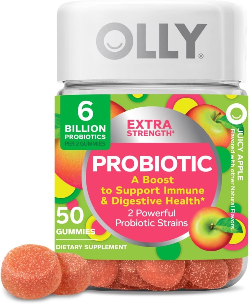 OLLY Extra Putere Gummy Probiotic Chewable
