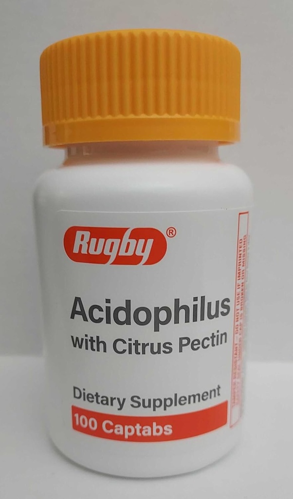Comprimate filmate de Rugby Acidophilus capsule - Flacon de 100 - Model 00536718001