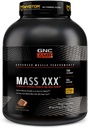 GNC AMP Mass XXX, Clinic dovedit greutate Gainer Proteina pulbere, Îmbunătățește puterea și dimensiunea, 780 Calorii, 50g Proteina, Micronited Amino Acids, Creatina, Betaina, Ciocolată, 13 Serviri, 6 Lire