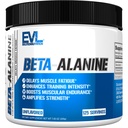 Evlution Nutrition Beta-Alanină - Suportă rezistenta musculara, Antrenament intens & Putere - 1.6g Beta-Alanină pură per servire - Recuperare - Supliment alimentar - Pulbere nearomată - 125 Serviri