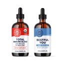 Vimergy Nighttime Fortificator Kit* - 2500 mcg Zinc, 5000 mcg Melatonina, 130mg Extract de Mullein, 70 mg Extract de timă. Reparații, reconstruiește și reînnoiește Celulele imunitare în timpul somnului. Vegan, Gluten-Free, Kosher