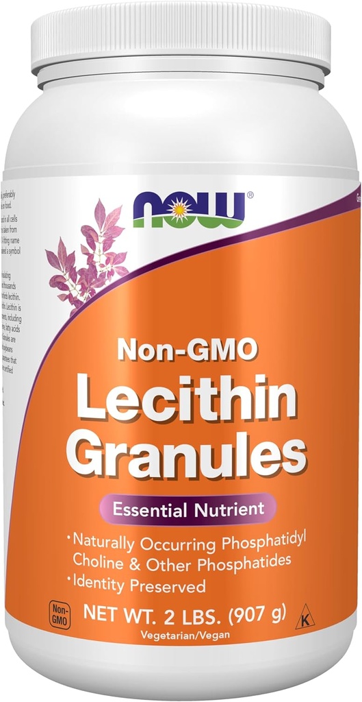 ACUM Alimente Suplimente, Granule de lecitină cu fosforatidil natural Choline și alte fosforatide, 2-Lound