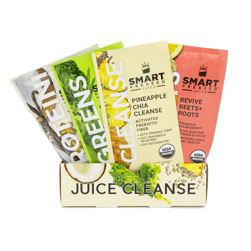 Smart Presed Juice 1-Day Organic Juice Cleanse 